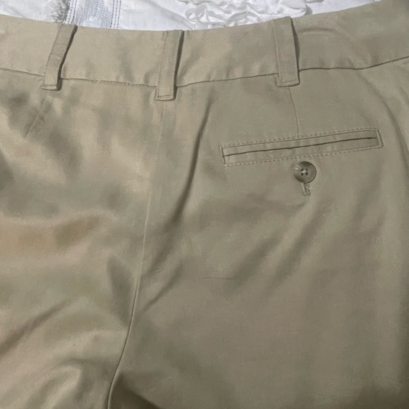 J. Jill tan Tencel, cotton and hemp full leg pants. Size 10. Side pockets 1 back - Picture 7 of 13